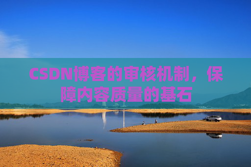 CSDN博客的审核机制，保障内容质量的基石